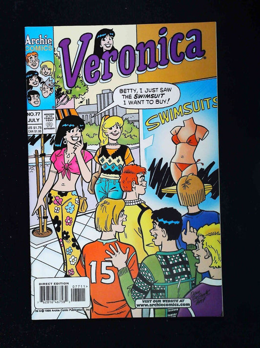 Veronica #77  Archie Comics 1998 Vf/Nm