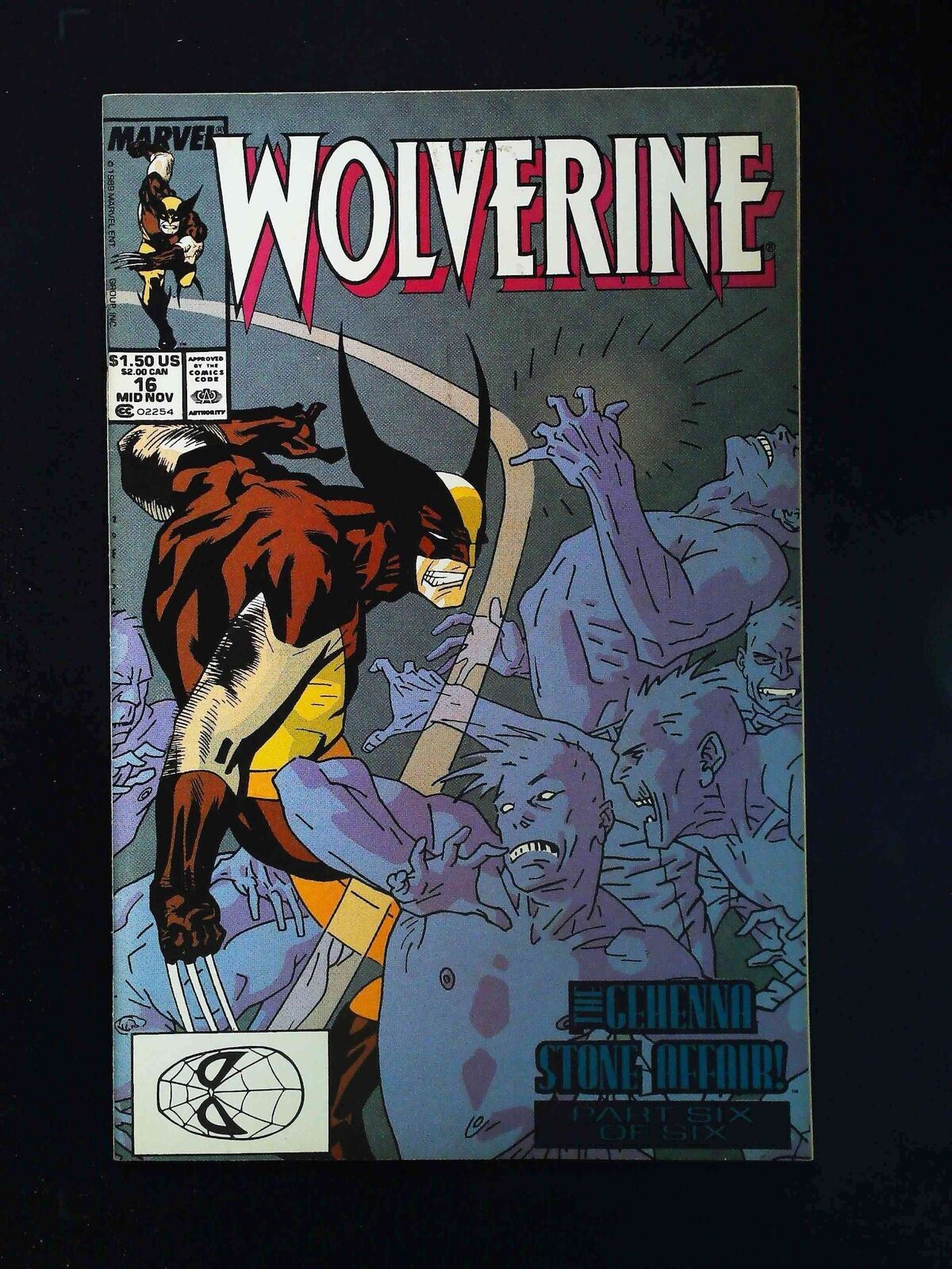 Wolverine #16  Marvel Comics 1989 Vf