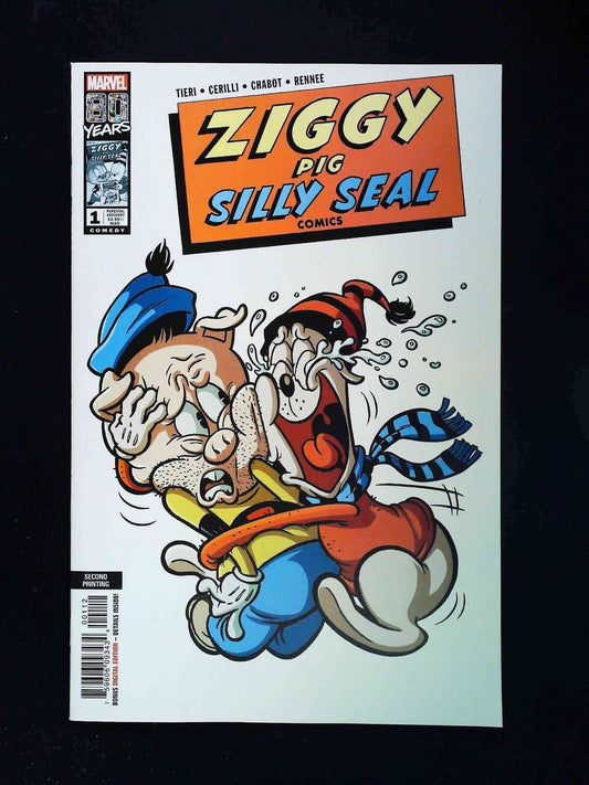 Ziggy Pig Silly Seal Comics #1E  Dc Comics 2019 Vf+  2Nd Printing