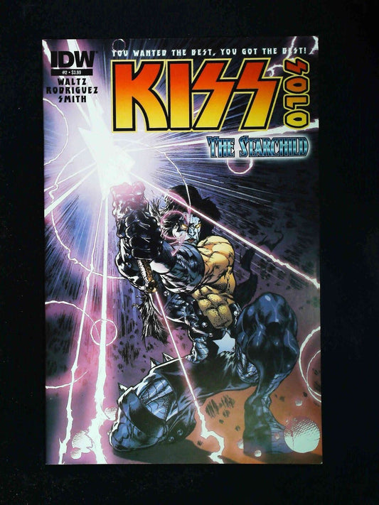 Kiss Solo #2  Idw Comics 2013 Nm