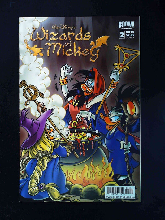 Wizards Of Mickey #2B  Dc Comics 2010 Nm-  Variant Cover