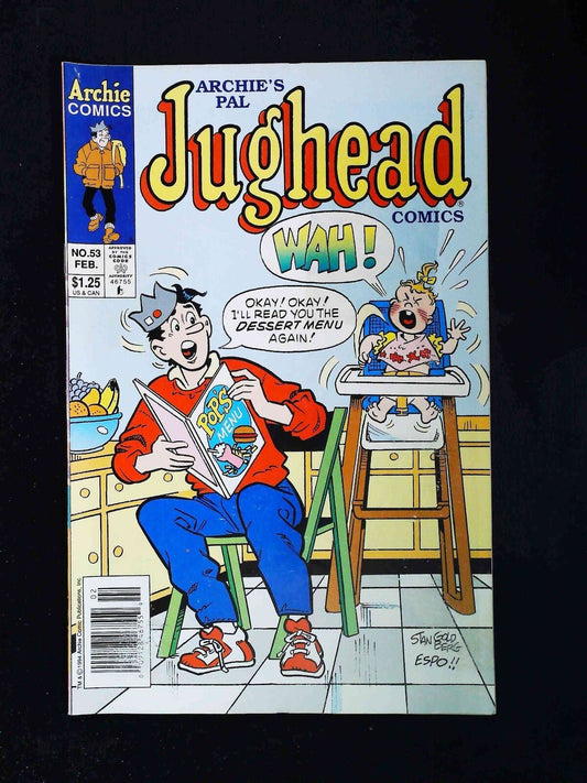 Jughead #53 (2Nd Series) Archie Comics 1994 Vf Newsstand