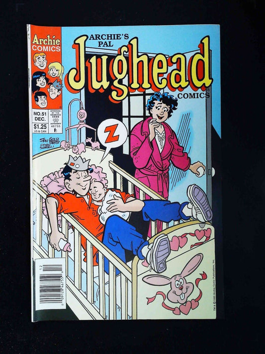 Jughead #51 (2Nd Series) Archie Comics 1993 Vf- Newsstand