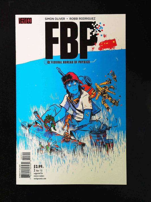 Fbp Federal  Bureau Of Physics  Collider #3  Dc/Vertigo Comics 2013 Vf/Nm