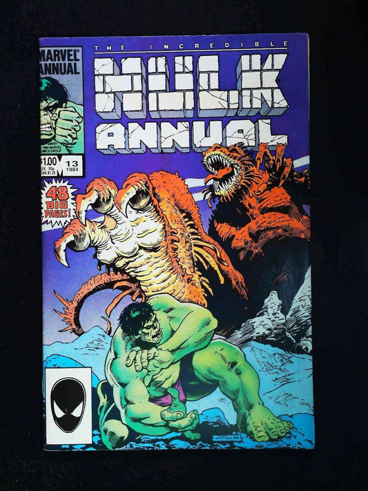 Incredible Hulk Annual #13  Marvel Comics 1984 Vf