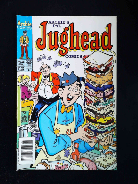 Jughead #52 (2Nd Series) Archie Comics 1994 Vf- Newsstand