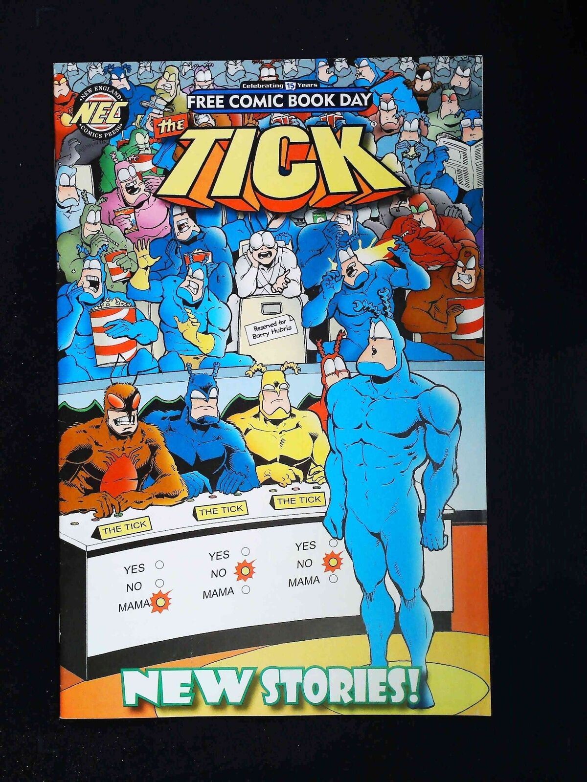 Tick #2016  Nec Comics 2016 Vf+  Fcbd