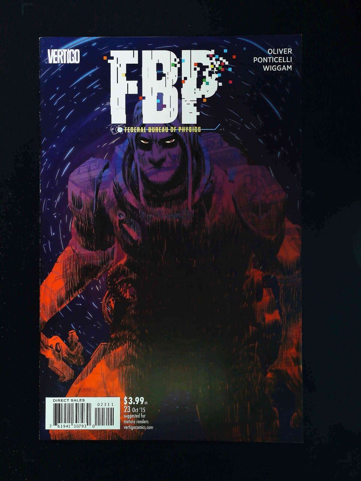 Fbp Federal  Bureau Of Physics  Collider #23  Dc/Vertigo Comics 2015 Vf/Nm