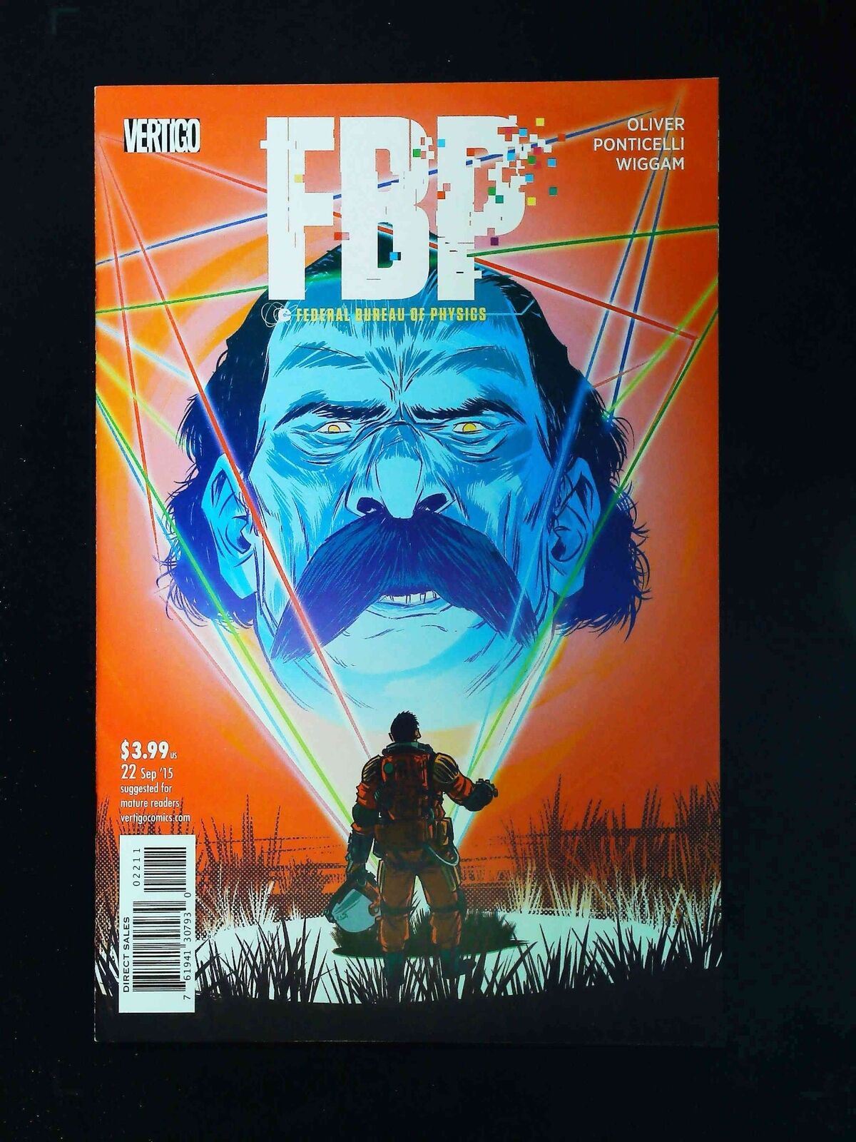 Fbp Federal  Bureau Of Physics  Collider #22  Dc/Vertigo Comics 2015 Nm