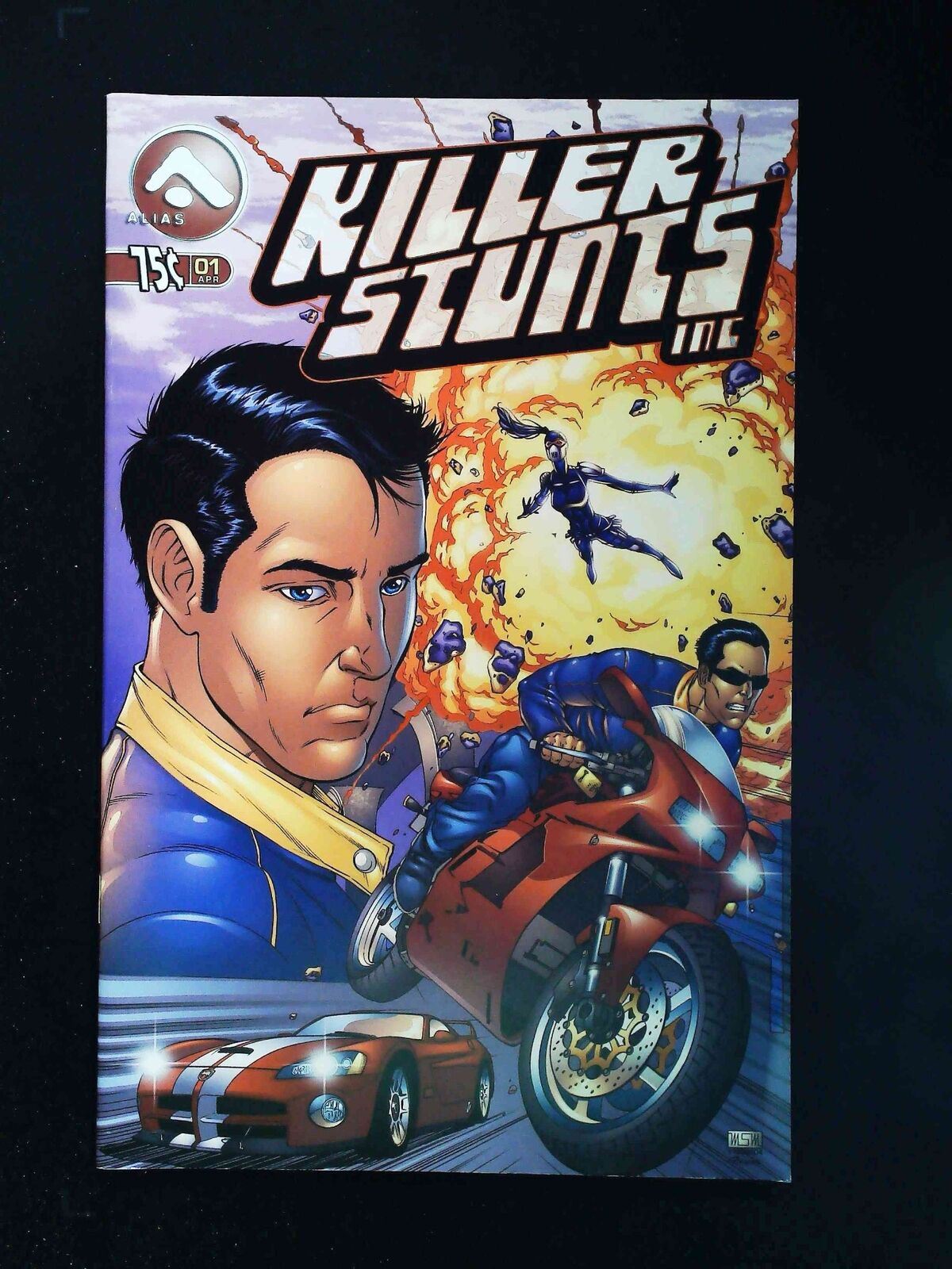 Killer Stunts, Inc. #1  Alias Enterprises Llc Comics 2005 Nm+