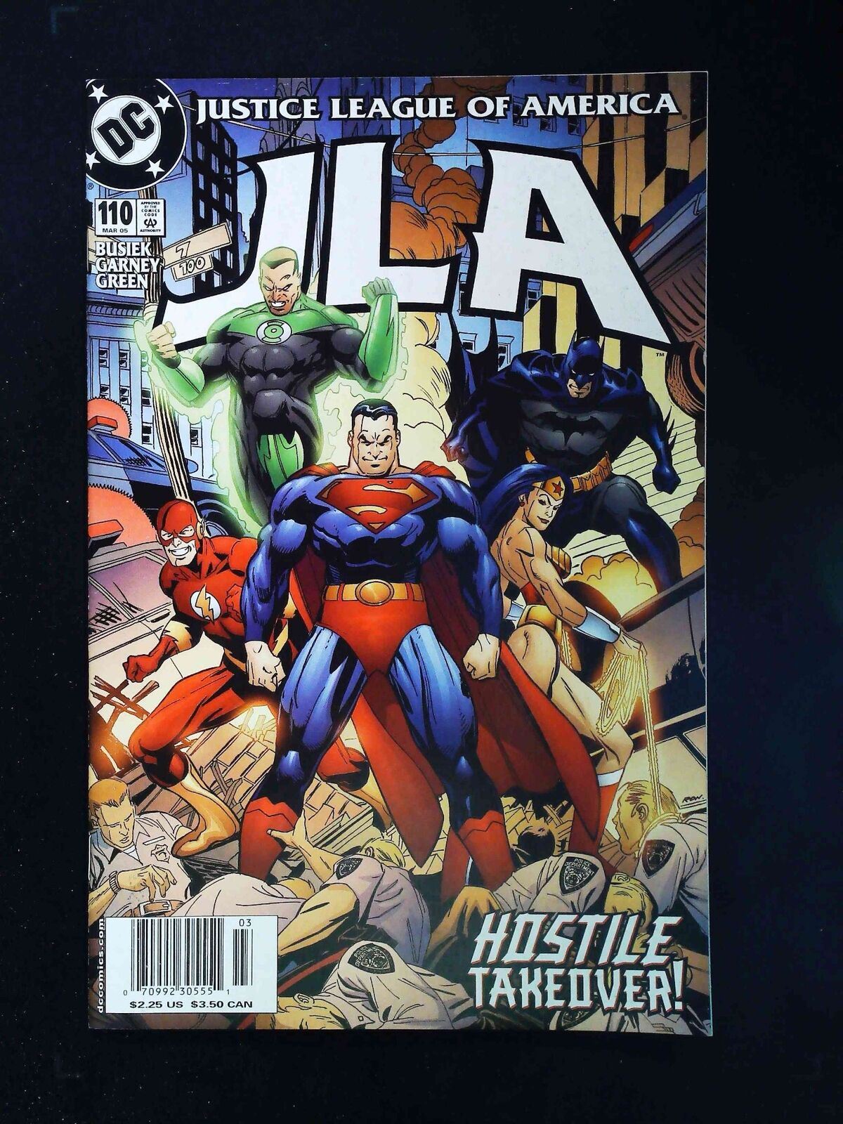 Jla #110  Dc Comics 2005 Vf/Nm Newsstand