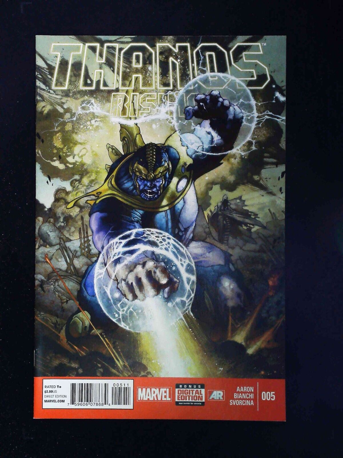 Thanos Rising #5  Marvel Comics 2013 Nm-