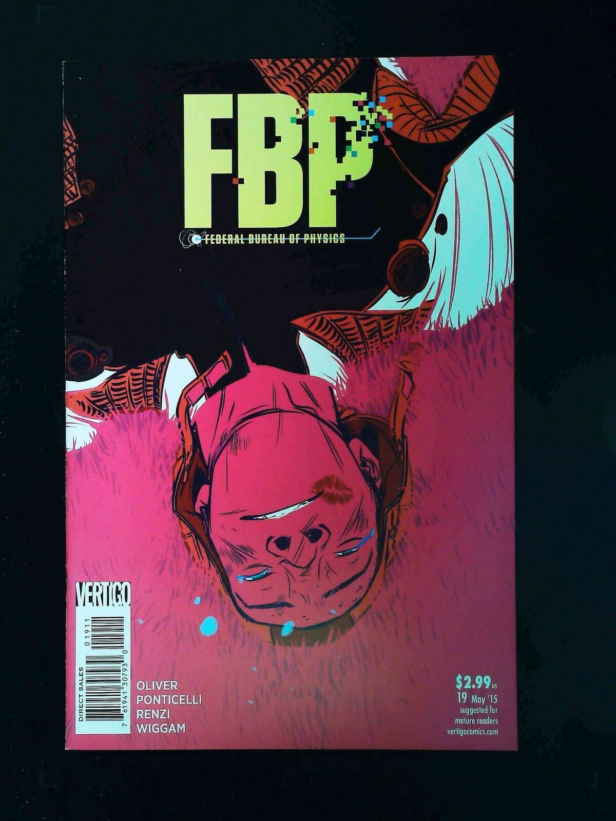 Fbp Federal  Bureau Of Physics  Collider #19  Dc/Vertigo Comics 2015 Nm-