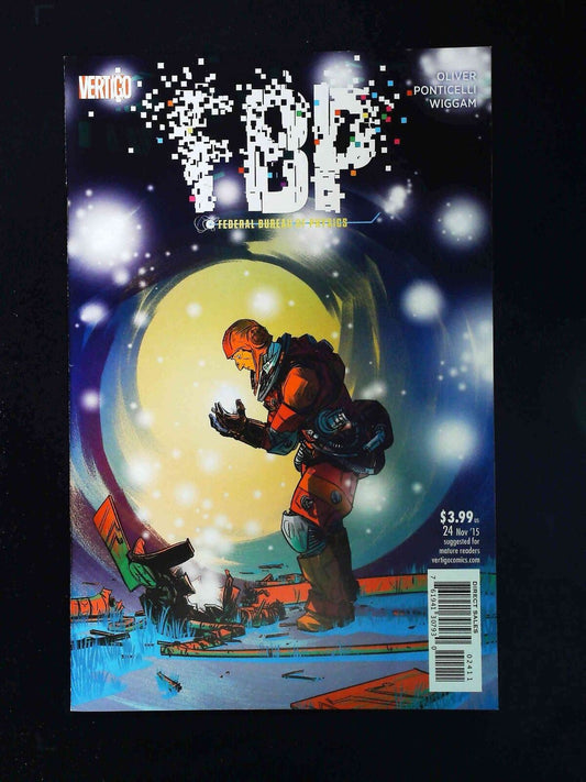 Fbp Federal  Bureau Of Physics  Collider #24  Dc/Vertigo Comics 2015 Vf/Nm