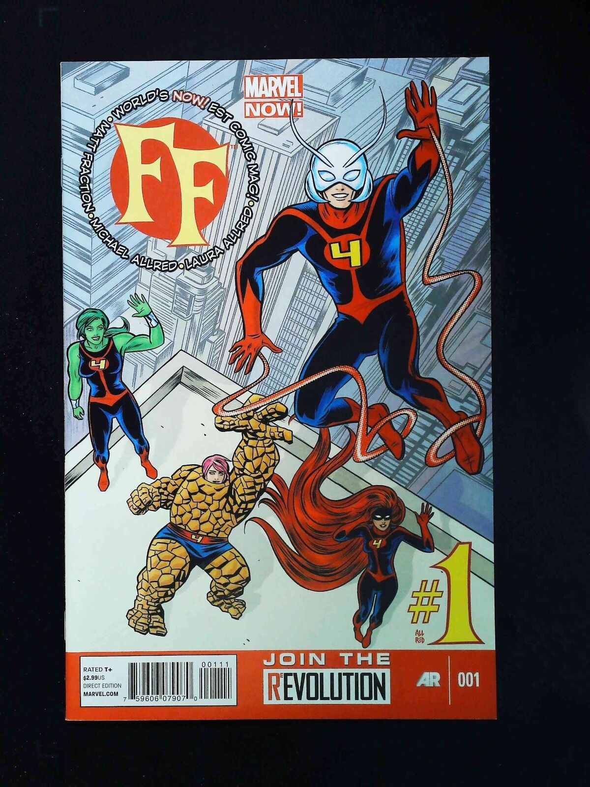 Ff Tpb #1-1St  Marvel Comics 2013 Vf+  Allred Variant