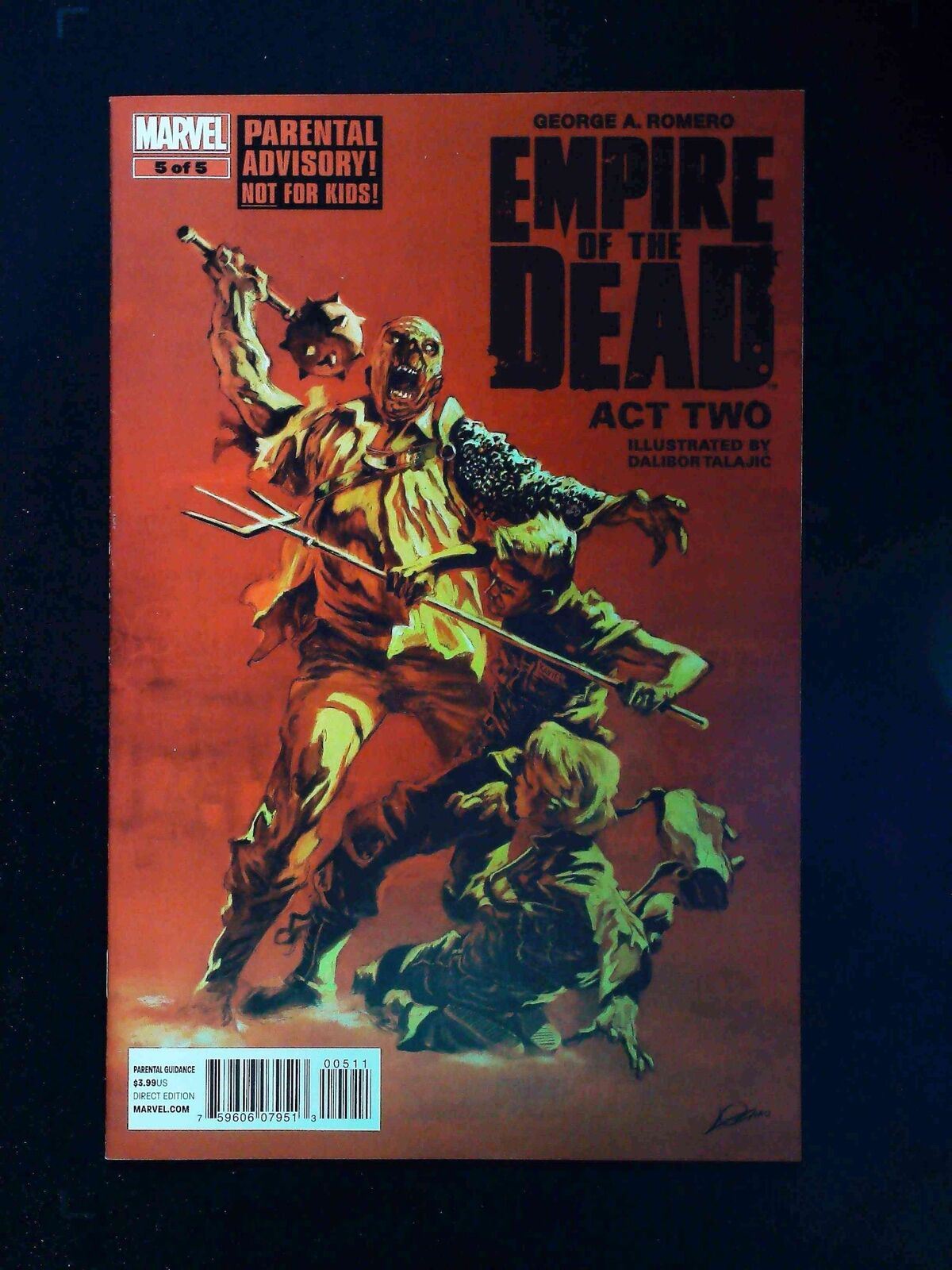 Empire Of The  Dead Act Two #5  Marvel Comics 2015 Vf/Nm