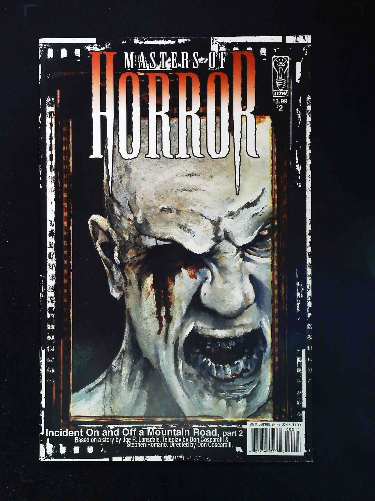 Masters Of Horror  #2  Idw Comics 2005 Vf+