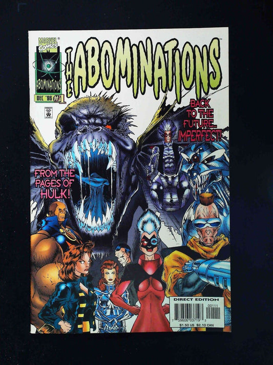 Abominations #1  Marvel Comics 1996 Vf