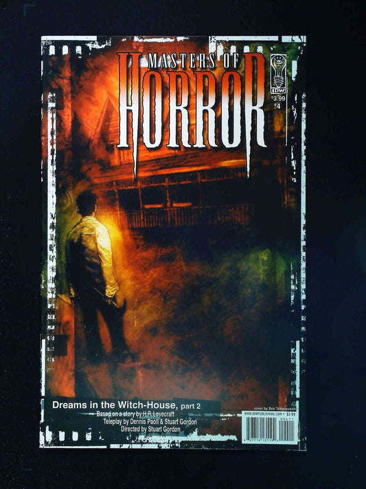 Masters Of Horror  #4  Idw Comics 2005 Nm