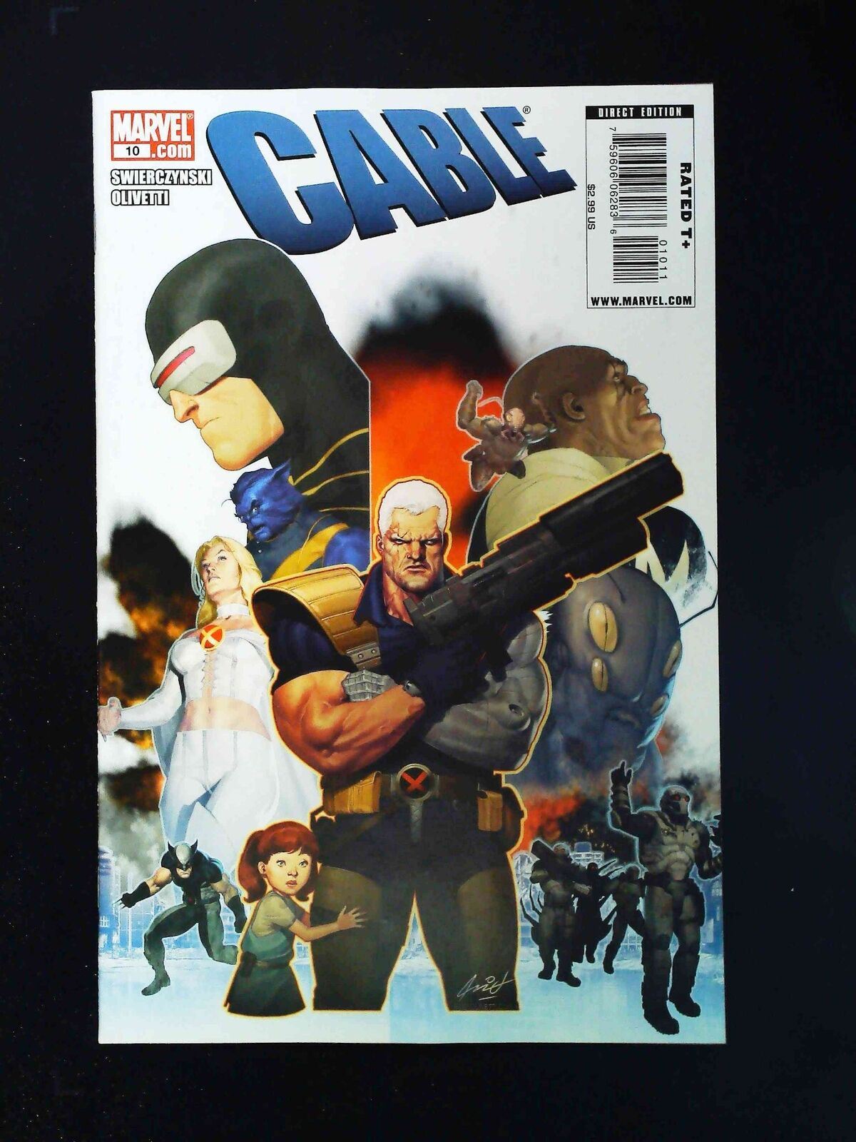Cable #10 (2Nd Series) Marvel Comics 2009 Vf/Nm