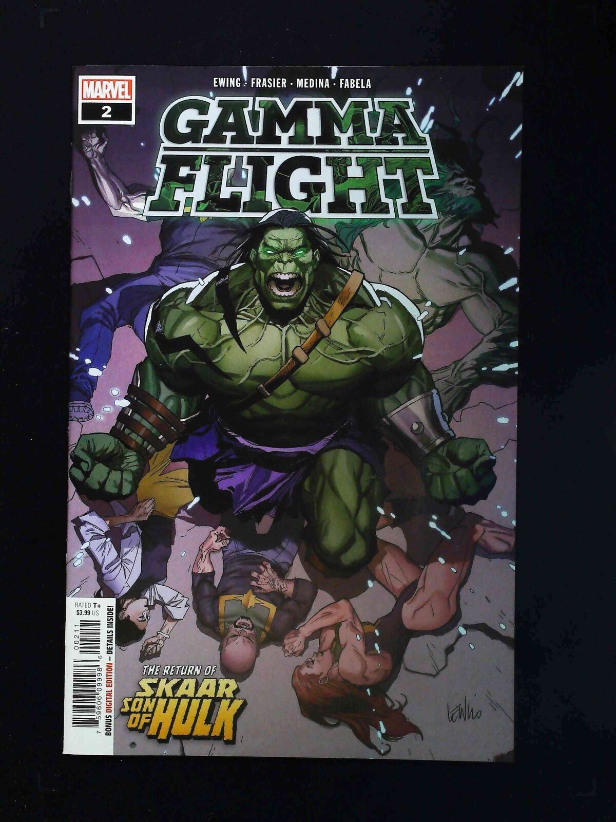 Gamma Flight #2  Marvel Comics 2021 Vf/Nm