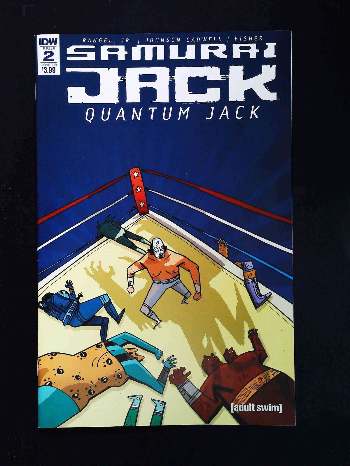 Samurai Jack Quantum Jack #2B  Idw Comics 2017 Vf+  Cadwell Variant