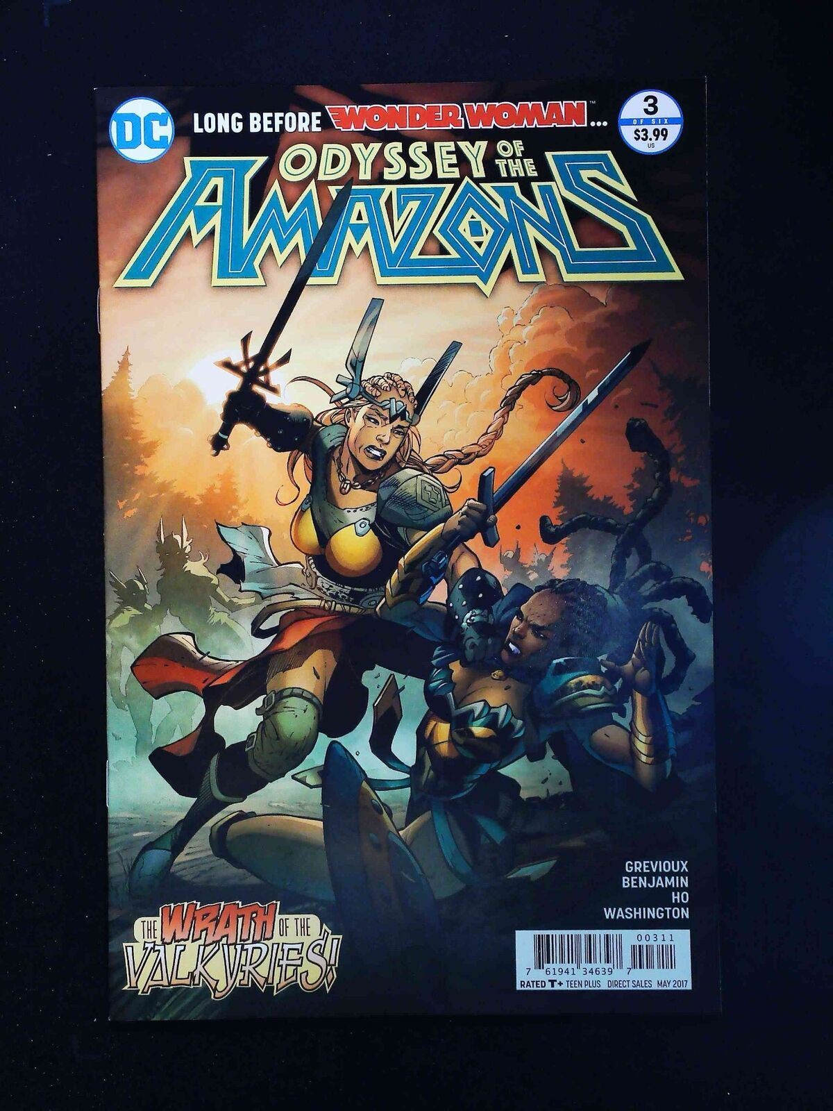 Odyssey Of The Amazons #3  Dc Comics 2017 Vf/Nm