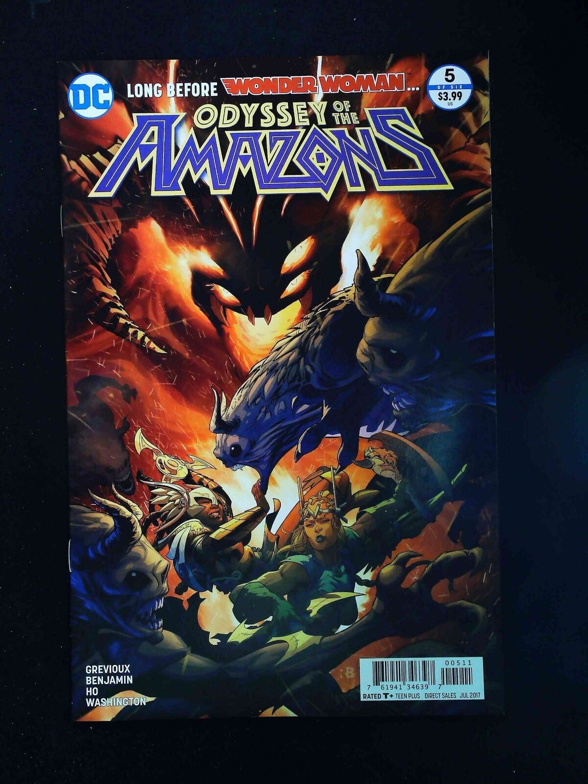 Odyssey Of The Amazons #5  Dc Comics 2017 Vf/Nm