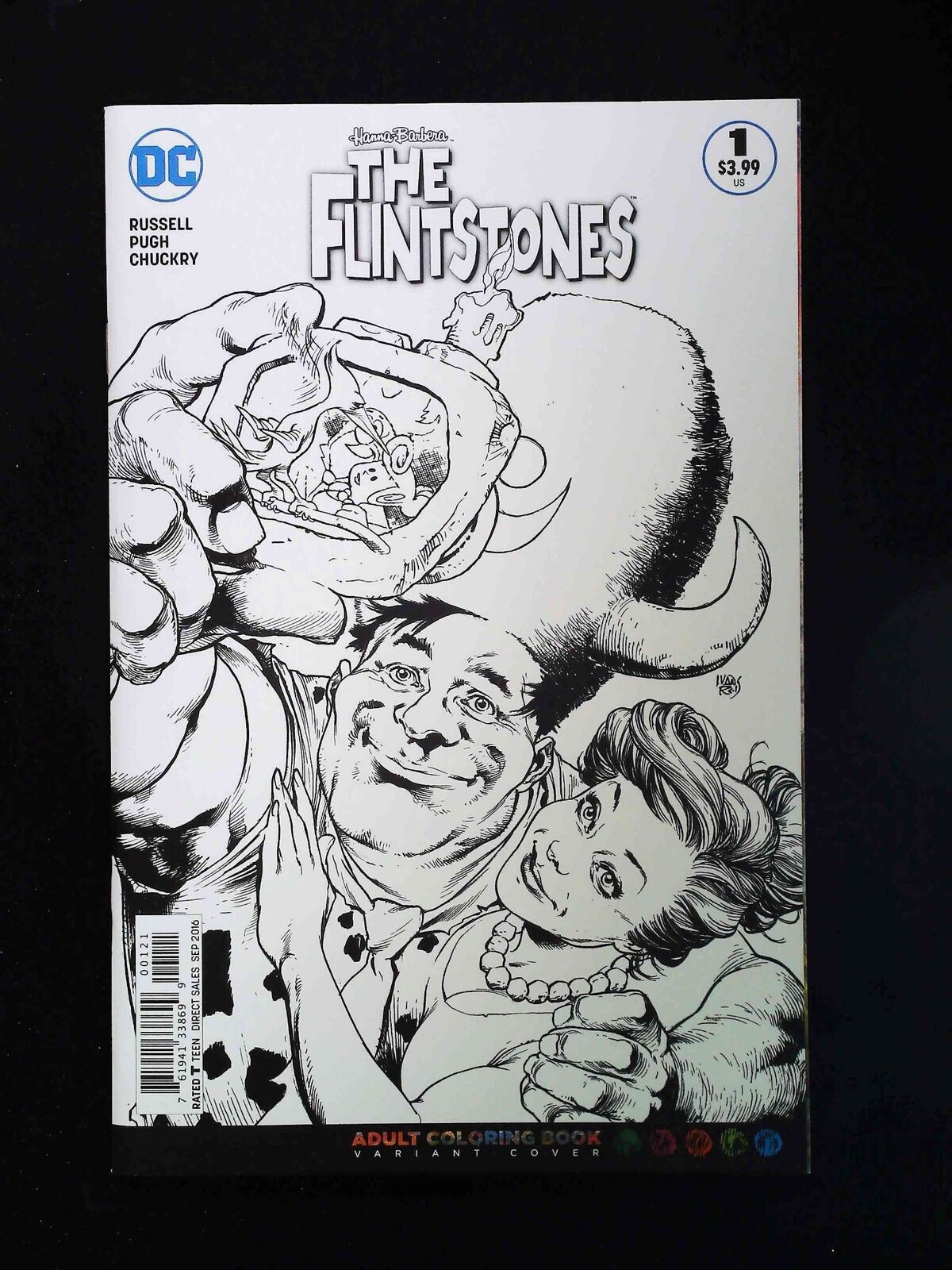 Flintstones #1B  Dc Comics 2016 Nm+  Reis Variant