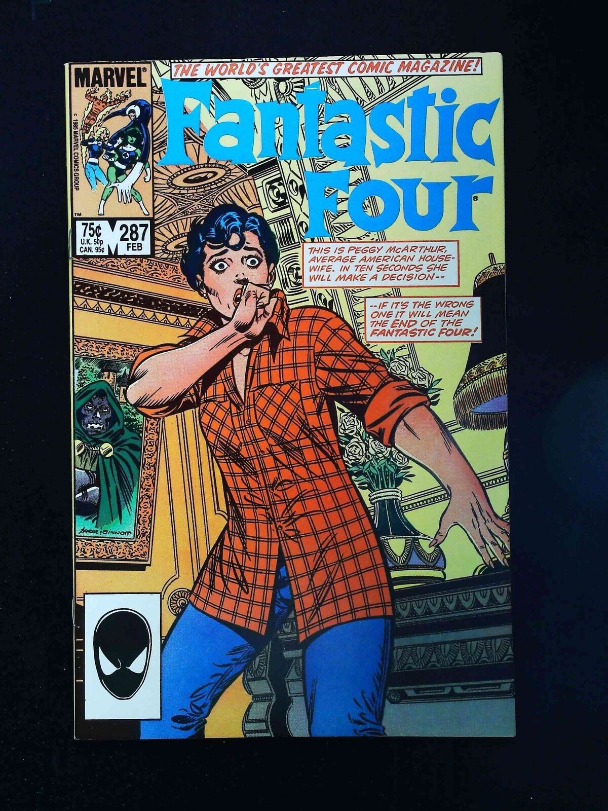 Fantastic Four #287  Marvel Comics 1986 Vf+
