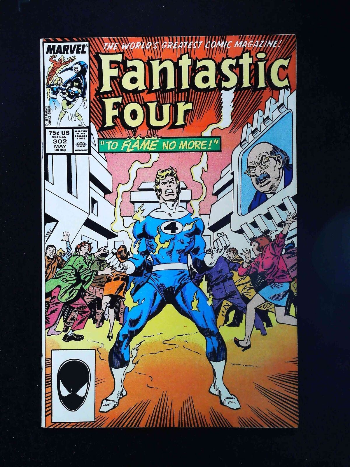 Fantastic Four #302  Marvel Comics 1987 Vf+