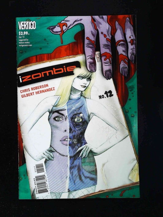 Izombie #12  Dc/Vertigo Comics 2011 Vf/Nm