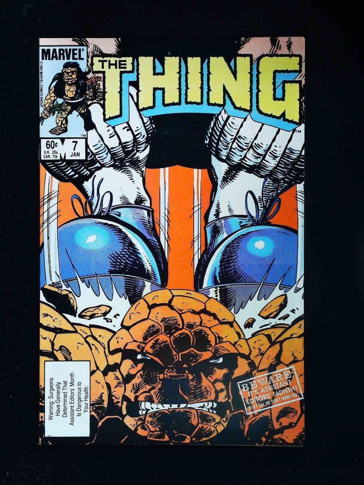 Thing #7  Marvel Comics 1984 Vf/Nm