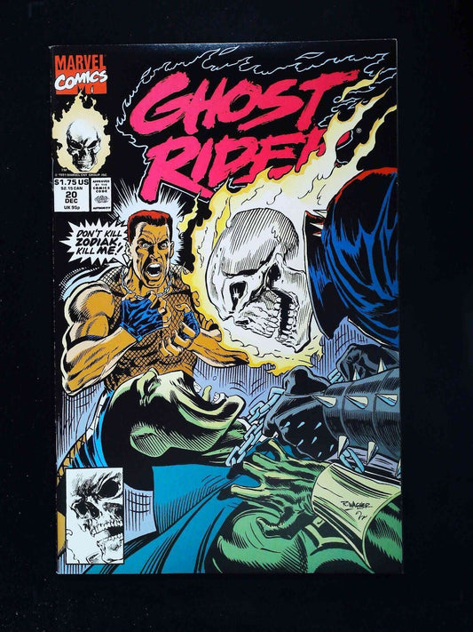 Ghost Rider #20 (2Nd Series) Marvel Comics 1991 Nm-