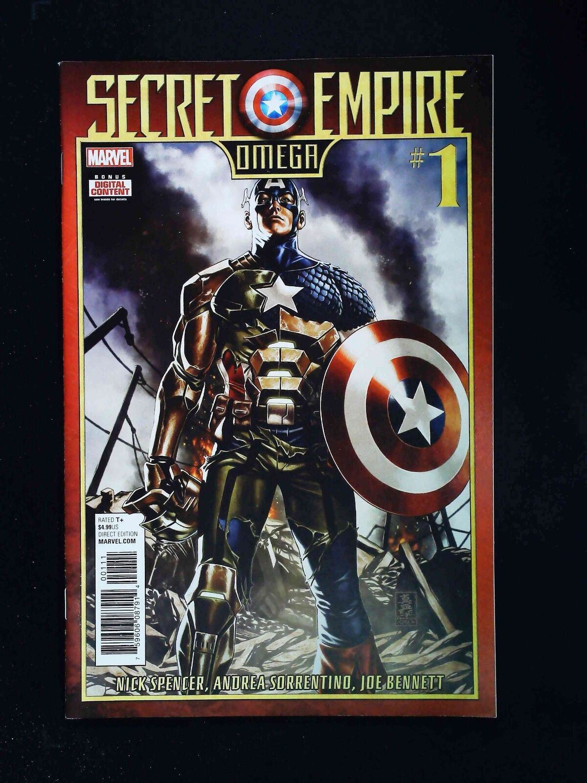 Secret Empire Omega #1  Marvel Comics 2017 Nm