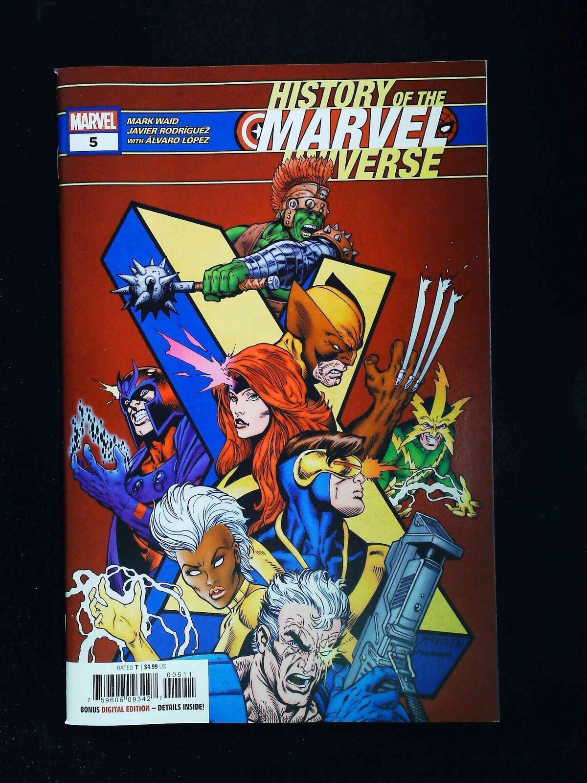 History Of The Marvel Universe #5  Marvel Comics 2019 Nm  Rodriguez Variant