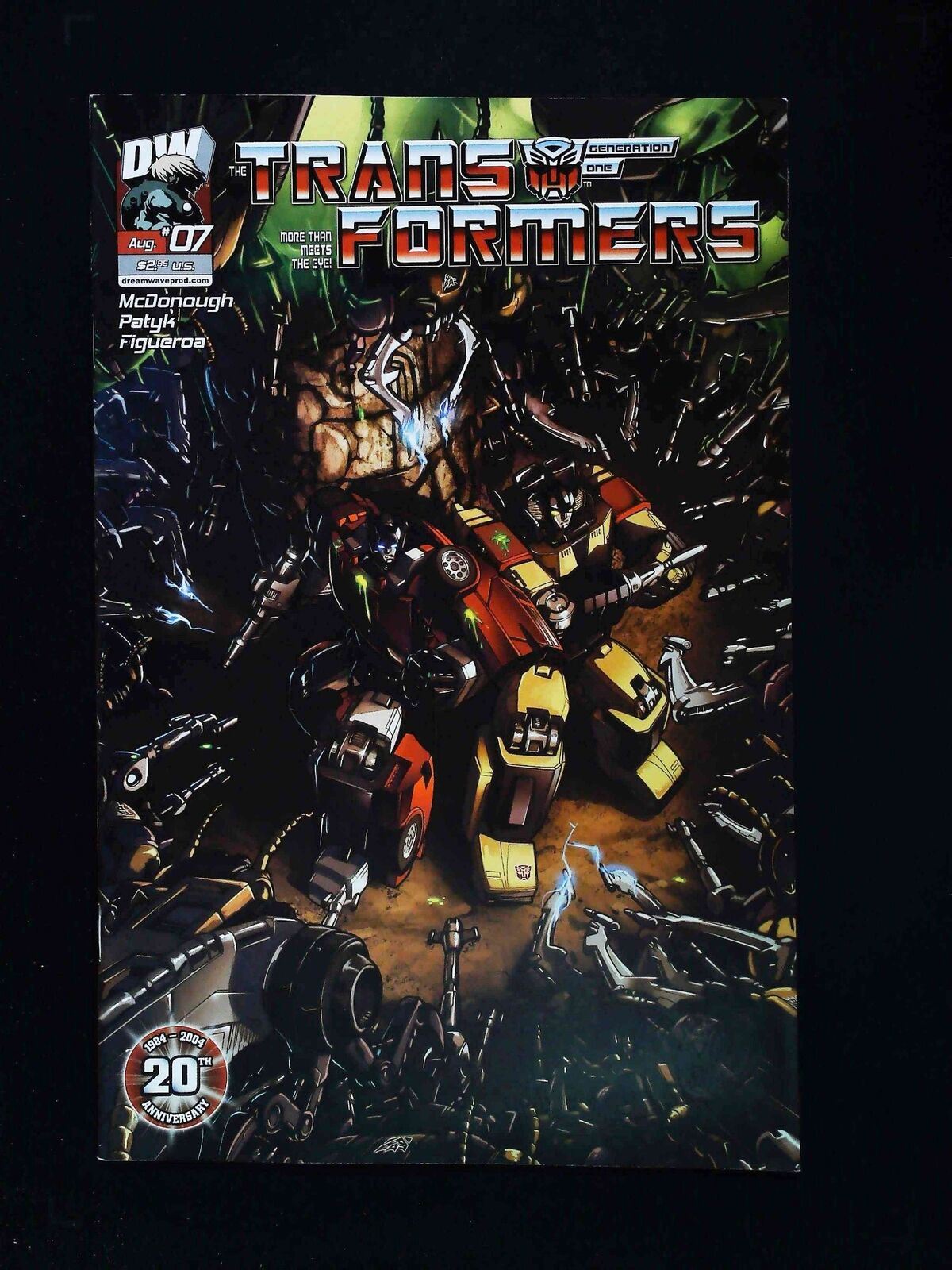 Transformers Generation 1 #7  Dreamwave Comics 2004 Nm-