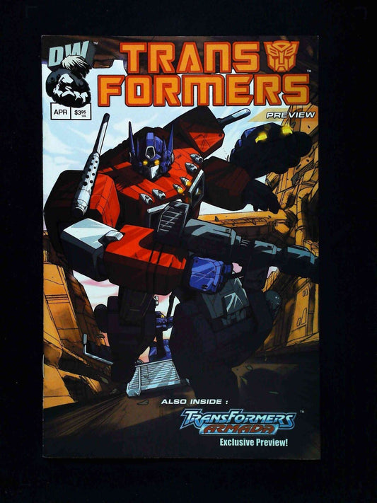 Transformers Generation 1 Preview #1  Dreamwave Comics 2002 Vf/Nm