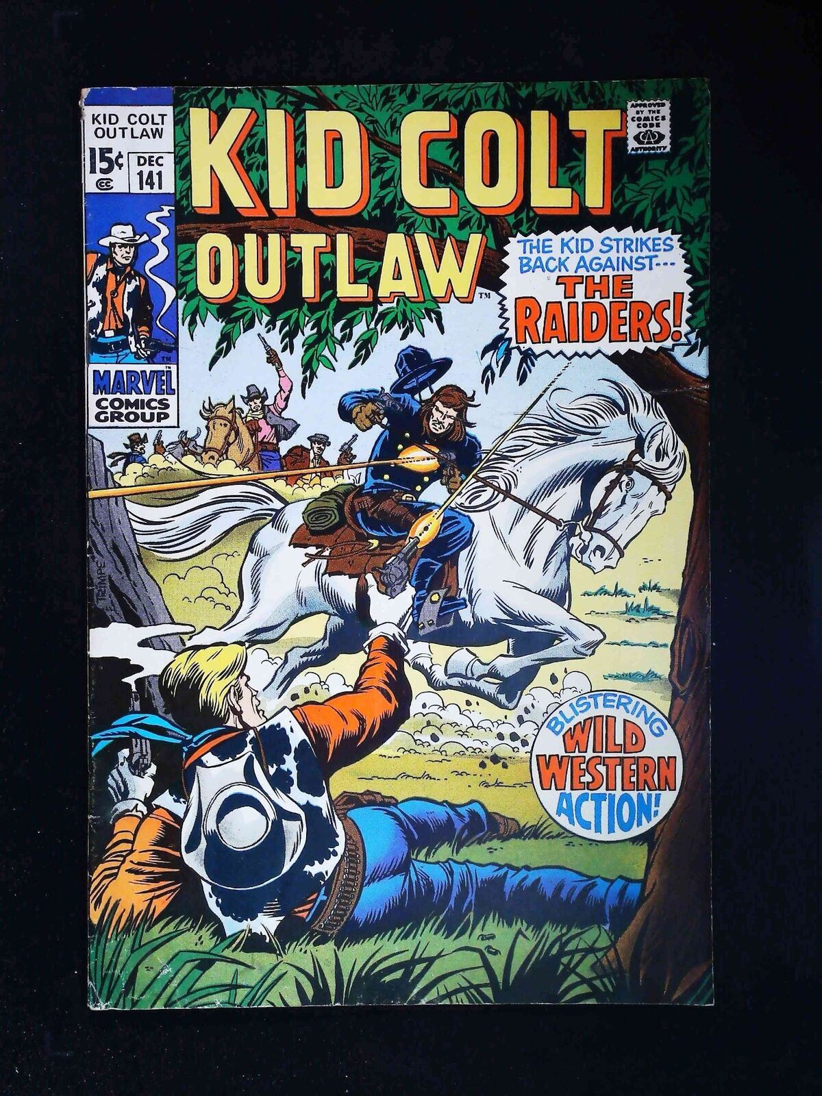 Kid Colt Outlaw #141  Marvel Comics 1969 Fn/Vf