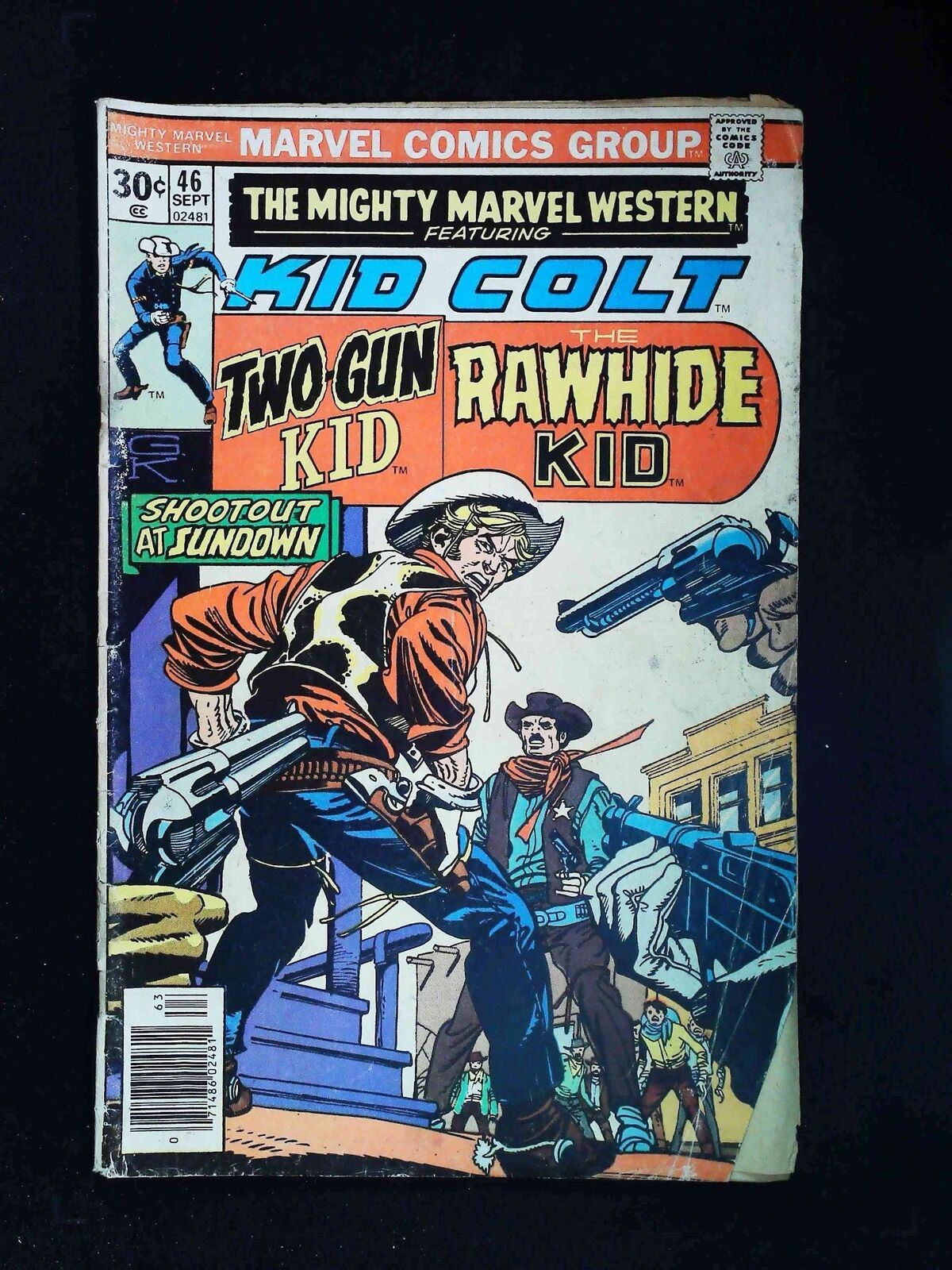 Mighty Marvel Western #46  Marvel Comics 1976 Vg- Newsstand