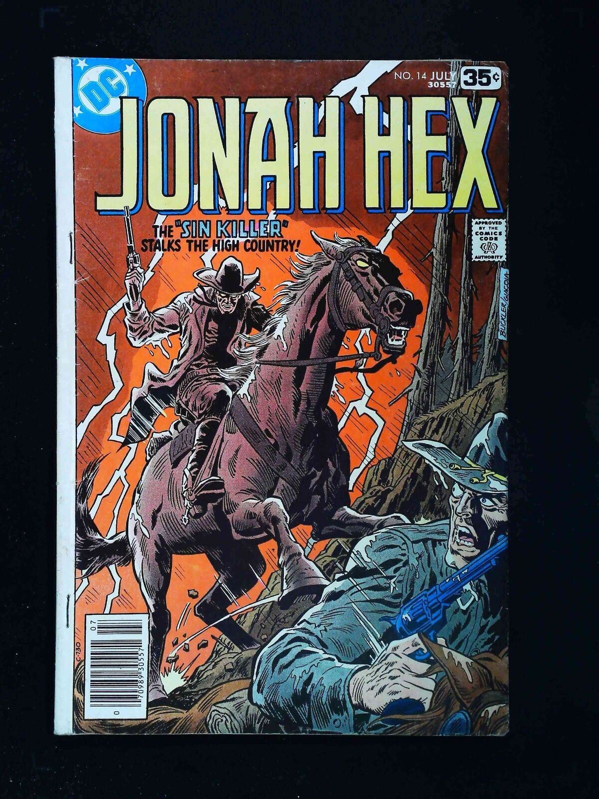 Jonack Hex #14  Dc Comics 1978 Vg/Fn Newsstand