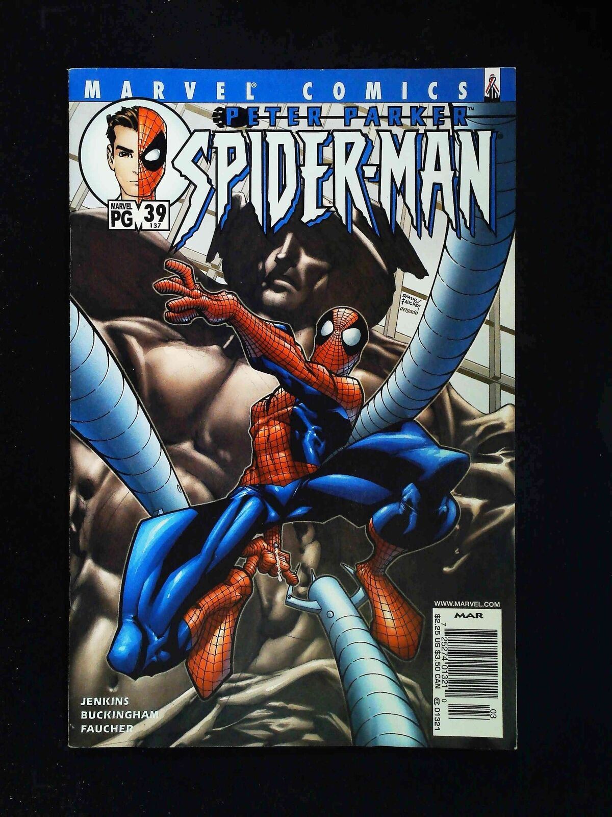 Peter Parker Spider-Man #39  Marvel Comics 2002 Vf/Nm Newsstand