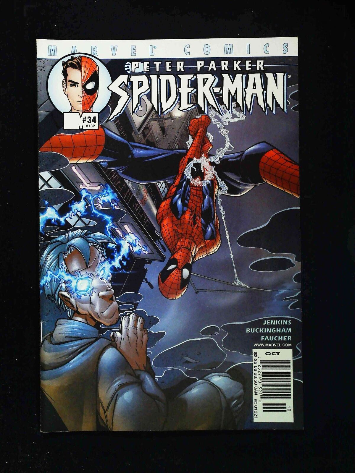 Peter Parker Spider-Man #34  Marvel Comics 2001 Vf+ Newsstand