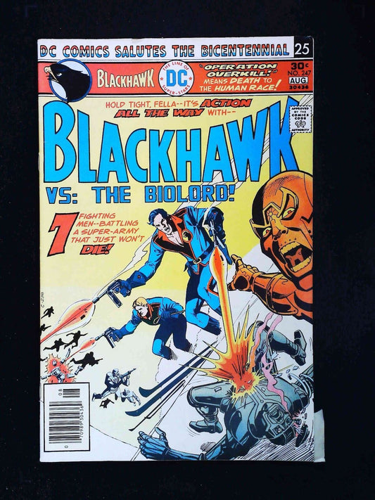 Blackhawk #247  Dc Comics 1976 Vf- Newsstand