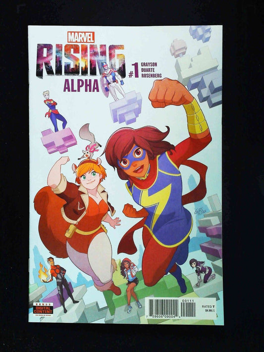 Marvel Rising Alpha #1  Marvel Comics 2018 Vf/Nm