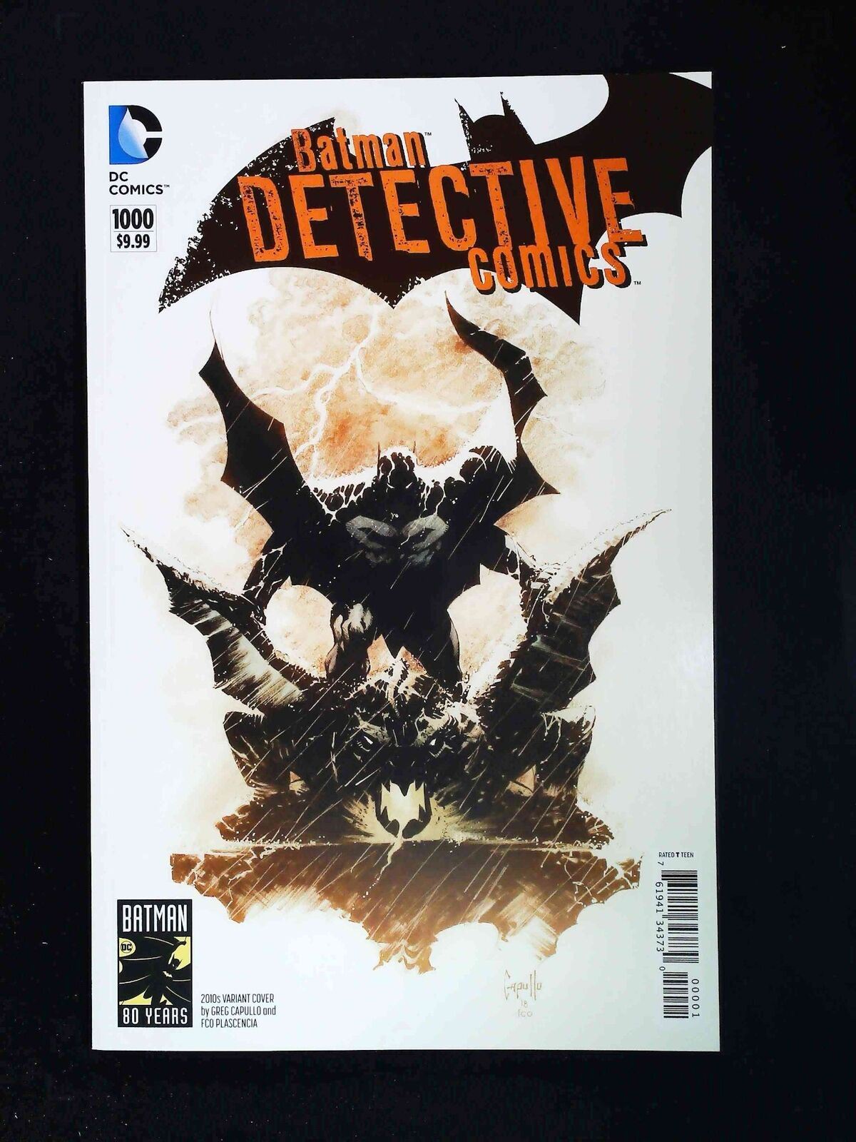 Detective Comics #1000J (3Rd Series) Dc Comics 2019 Nm+  Capullo Variant