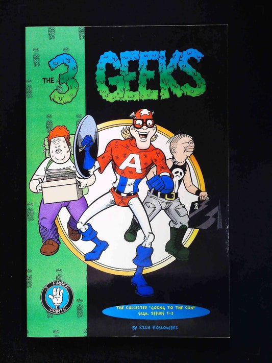 3 Geeks  To The  Con Saga  Tpb  #1  3 Finger Prints Comics 1999 Nm