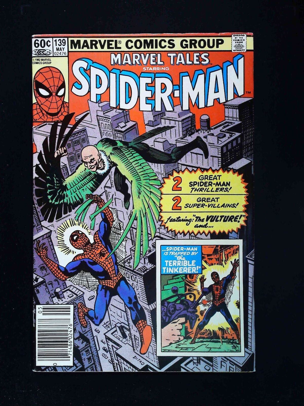 Marvel Tales #139  Marvel Comics 1982 Vf- Newsstand