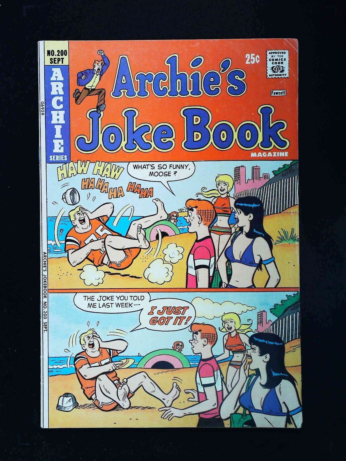 Archie'S Joke Book #200  Archie Comics 1974 Fn