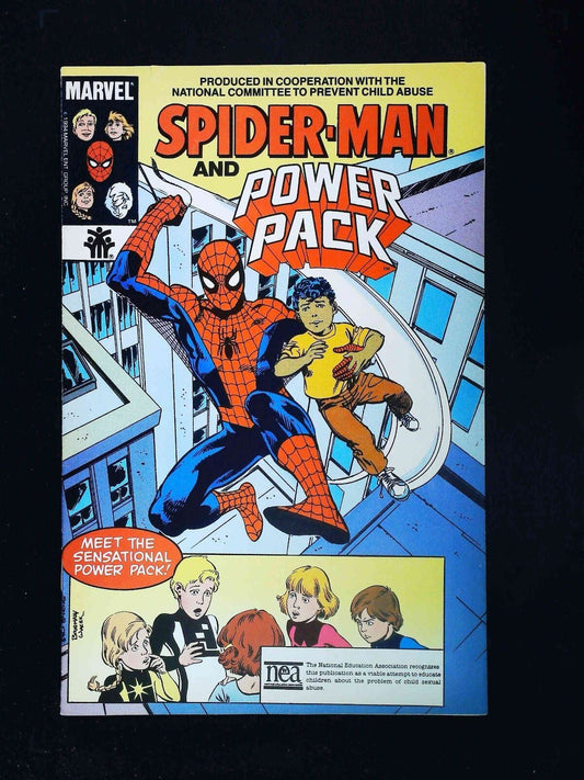 Spider-Man And Power Pack Giveaway #1  Marvel Comics 1984 Vf+